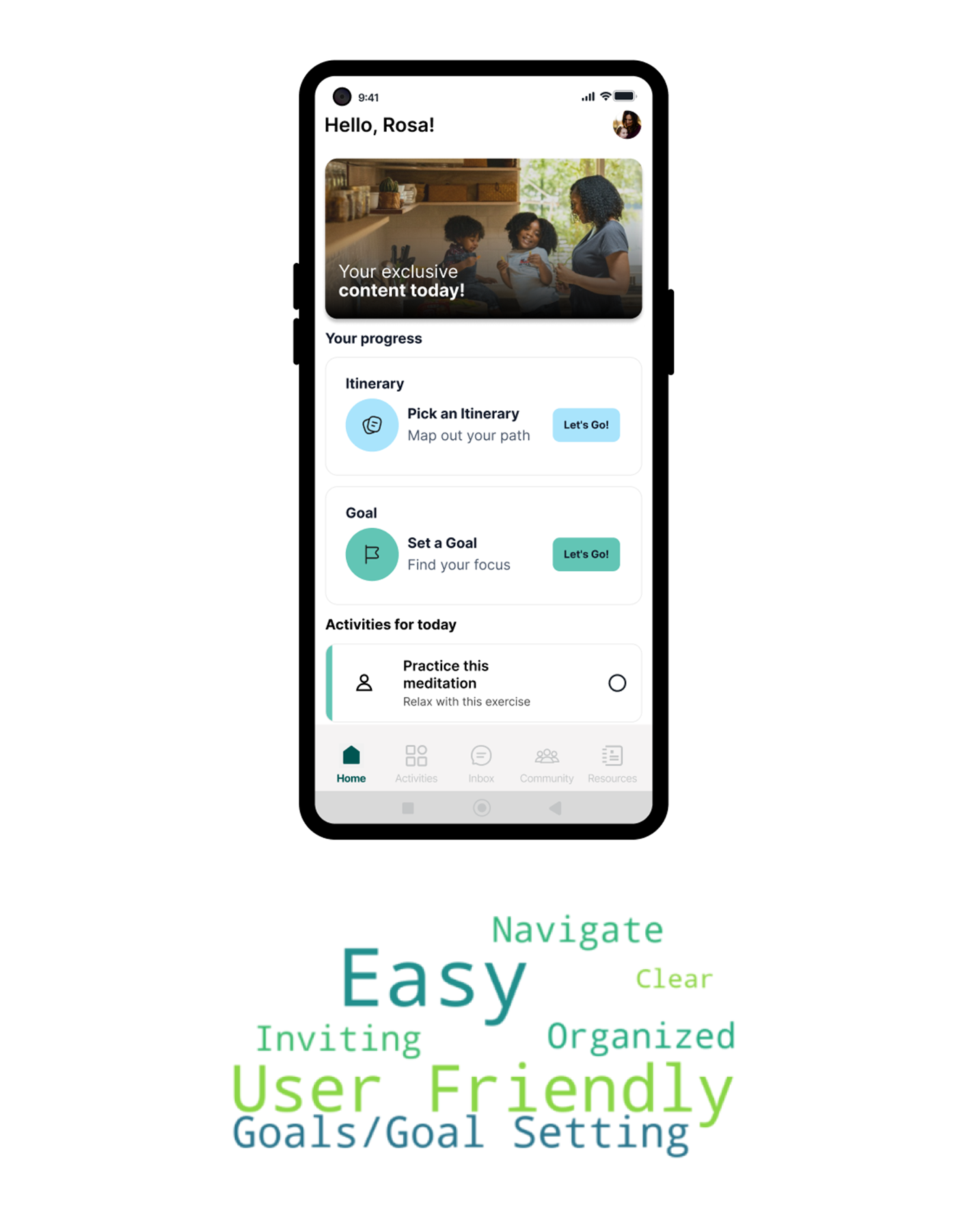 Digital health platform — UX research